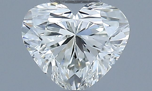 0.43 carat J-IF Natūralus Heart Deimantas (1)