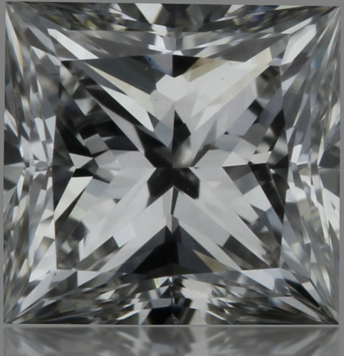 0.22 carat F-VS1 Natūralus Princess Deimantas (1)