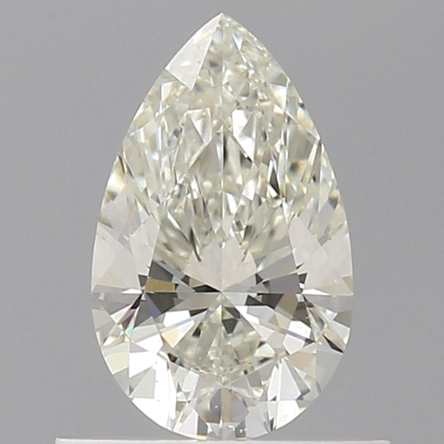 0.6 carat K-SI1 Natūralus Pear Deimantas (1)