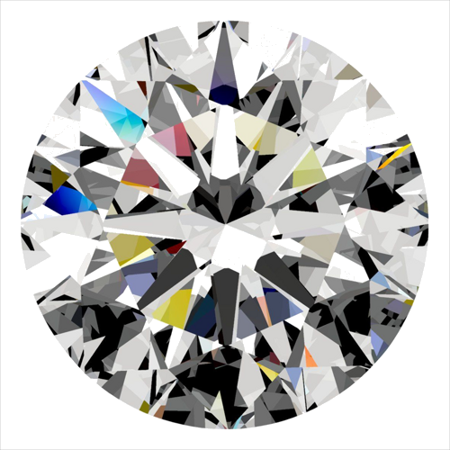 0.32 carat H-VS2 Excellent cut Natūralus Round Deimantas (1)