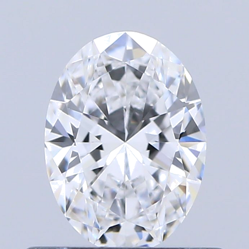 0.51 carat D-VVS1 Natūralus Oval Deimantas (1)