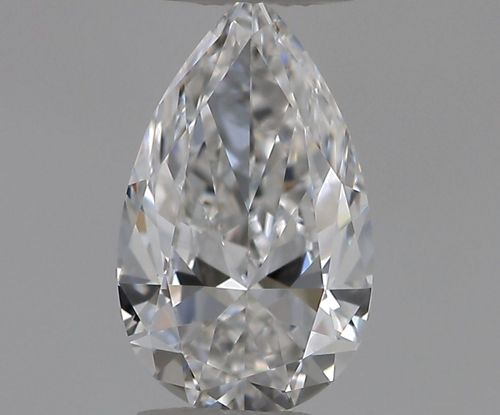 0.3 carat E-VVS1 Natūralus Pear Deimantas (1)