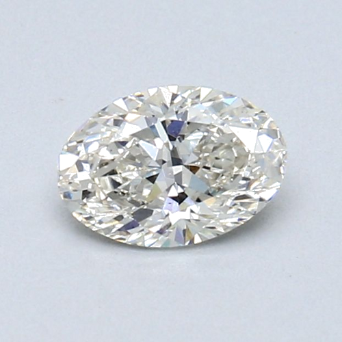 0.54 carat I-VS2 Natūralus Oval Deimantas (1)