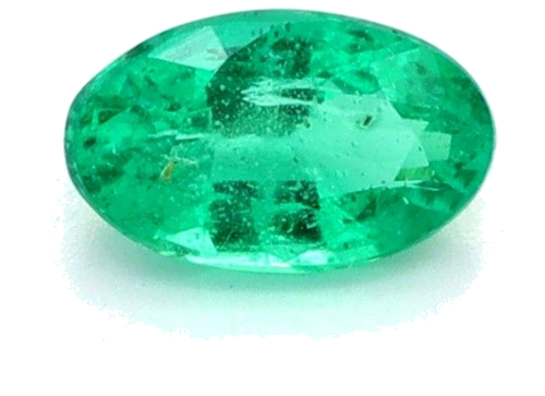 0.24 carat GREEN Oval Smaragdas (1)