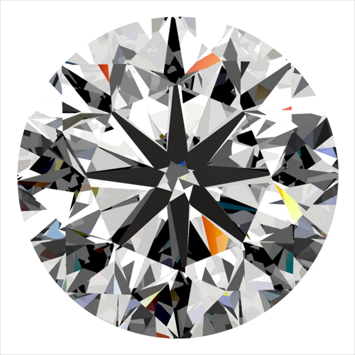 0.4 carat G-VS2 Very Good cut Natūralus Round Deimantas (1)