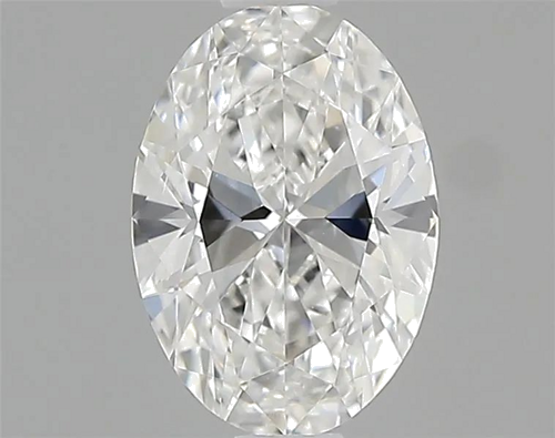 0.6 carat F-VS2 Natūralus Oval Deimantas (1)