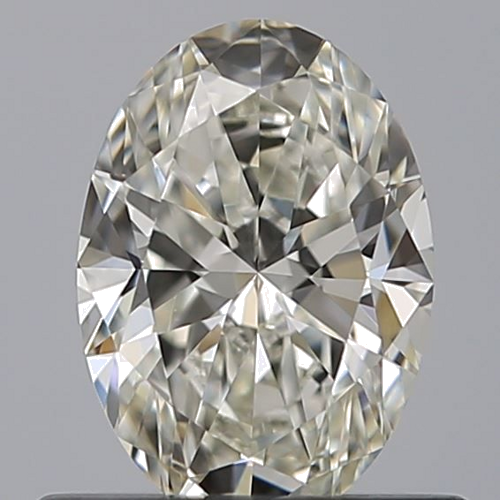 0.53 carat I-VVS2 Natūralus Oval Deimantas (1)