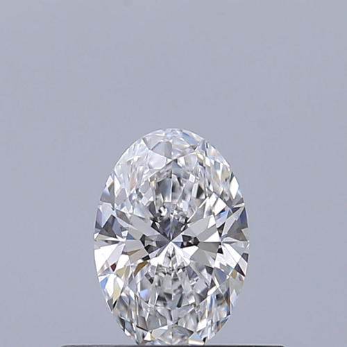 0.34 carat D-VVS2 Natūralus Oval Deimantas (1)