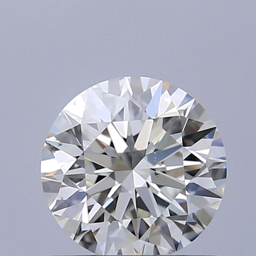 0.64 carat I-SI1 Excellent cut Natūralus Round Deimantas (1)