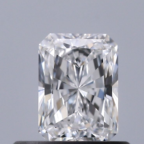 0.5 carat D-VVS1 Natūralus Radiant Deimantas (1)