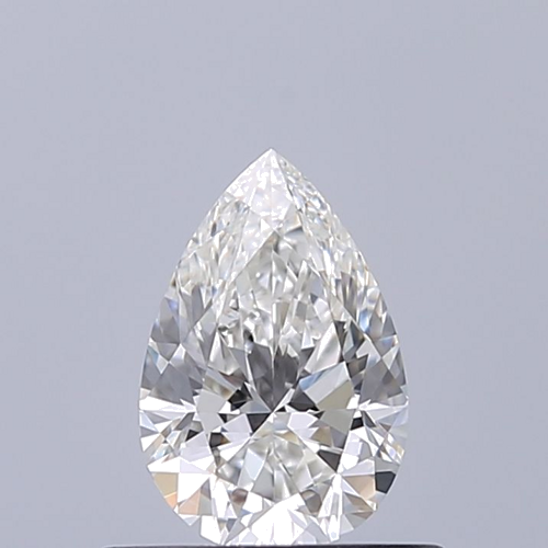 0.5 carat H-VVS2 Natūralus Pear Deimantas (1)