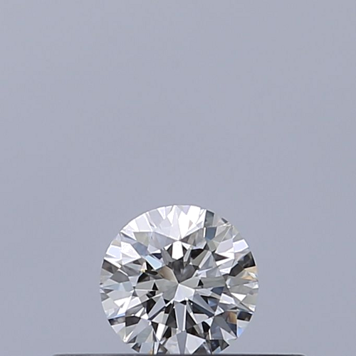 0.18 carat F-VVS2 Excellent cut Natūralus Round Deimantas (1)