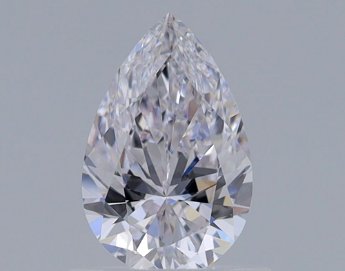 0.7 carat Faint Pink-VS1 Natūralus Pear Deimantas (1)