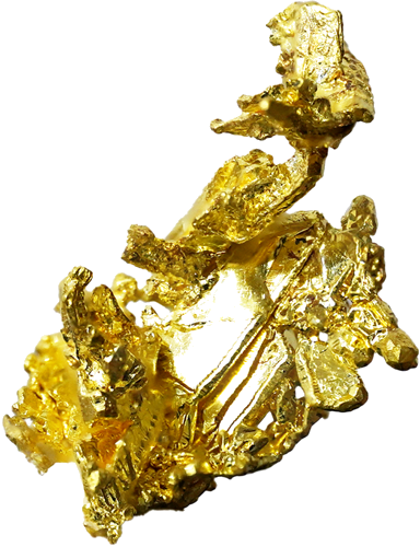 Златен кристален самородок от региона „Eagle’s Nest Mine“, Калифорния (4)