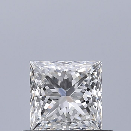 0.5 carat F-VS2 Natūralus Princess Deimantas (1)