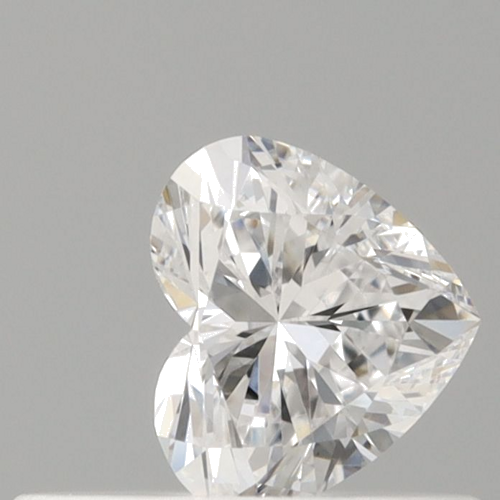 0.31 carat D-VVS1 Natūralus Heart Deimantas (1)