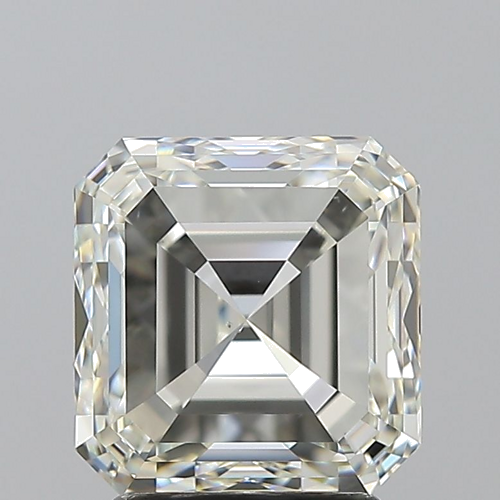 3.01 carat K-VS2 Natūralus Asscher Deimantas (1)