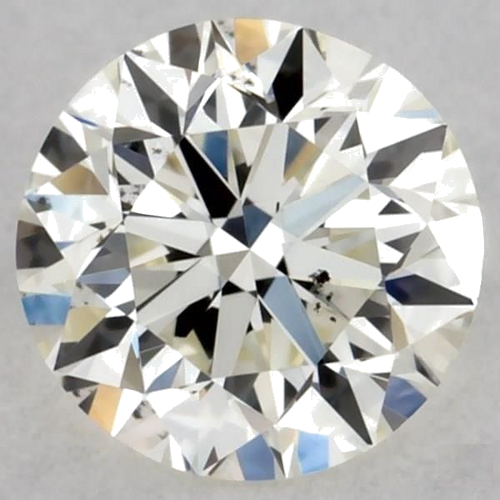 0.3 carat K-SI1 Very Good cut Natūralus Round Deimantas (1)