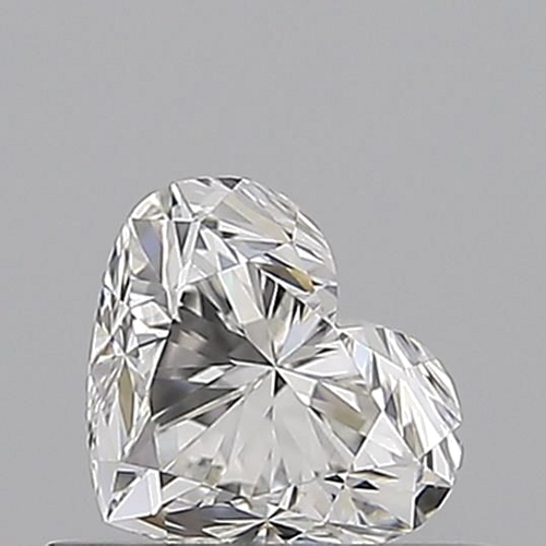 0.5 carat G-VVS2 Natūralus Heart Deimantas (1)