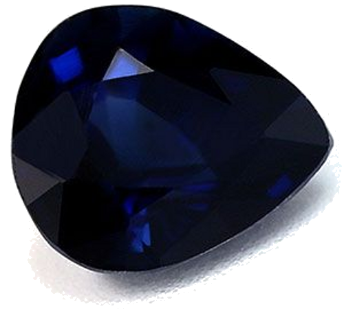 0.69 carat BLUE Pear Safyras (1)