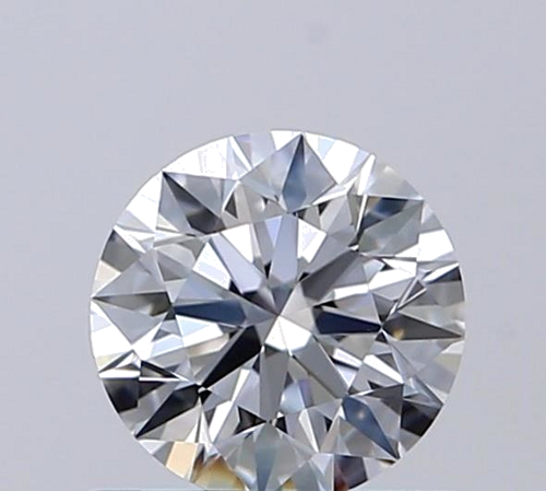 0.57 carat D-VVS1 Excellent cut Natūralus Round Deimantas (1)