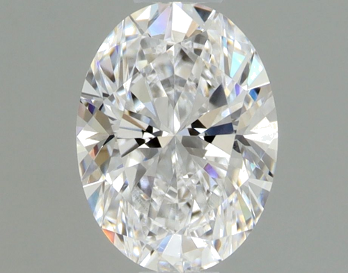 0.5 carat D-VS2 Natūralus Oval Deimantas (1)