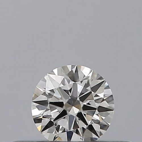0.19 carat E-VS2 Excellent cut Natūralus Round Deimantas (1)