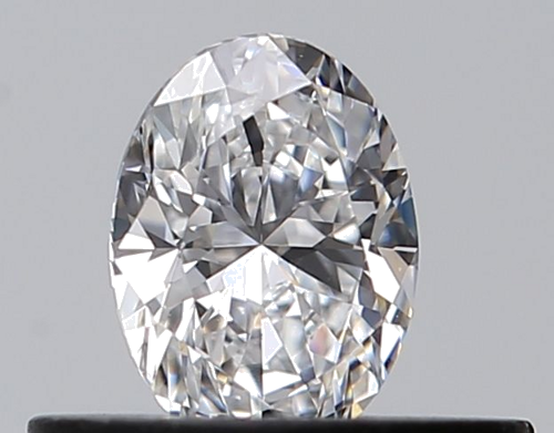 0.3 carat D-VVS2 Natūralus Oval Deimantas (1)