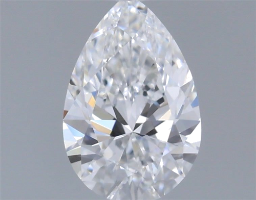 0.3 carat E-VVS2 Natūralus Pear Deimantas (1)