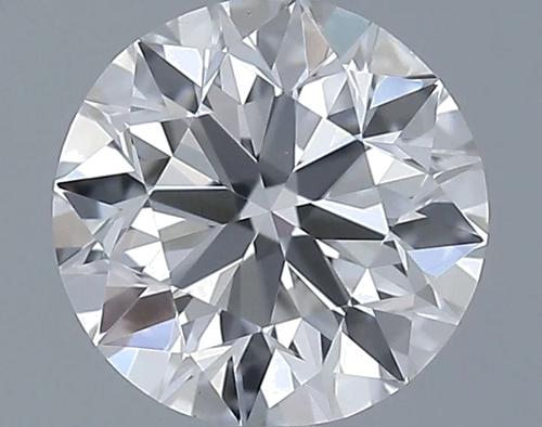 0.5 carat F-VS1 Excellent cut Natūralus Round Deimantas (1)