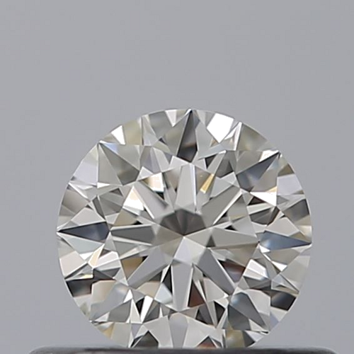 0.37 carat F-VVS1 Excellent cut Natūralus Round Deimantas (1)