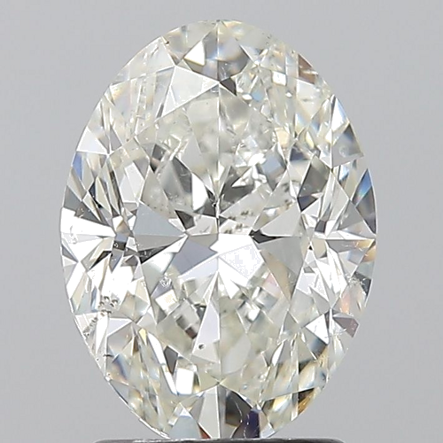 2.01 carat J-SI2 Natūralus Oval Deimantas (1)