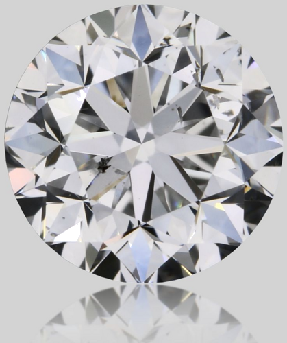 0.7 carat D-SI2 GD cut Natūralus Round Deimantas (1)