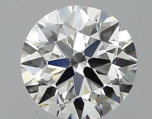 0.5 carat F-VS1 Excellent cut Natūralus Round Deimantas (1)