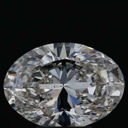 3.02 carat H-SI2 Natūralus Oval Deimantas (1)