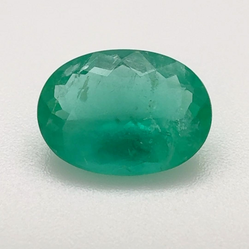 1.93 carat GREEN Oval Smaragdas (1)