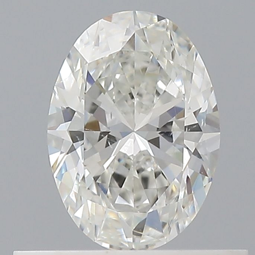 0.5 carat G-SI1 Natūralus Oval Deimantas (1)