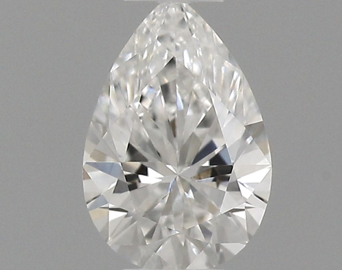 0.24 carat F-VVS1 Natūralus Pear Deimantas (1)