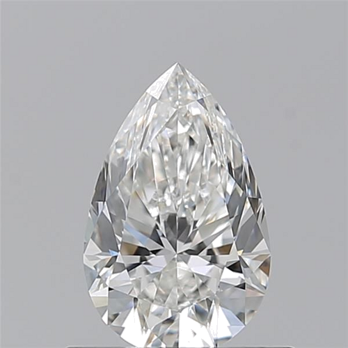 0.7 carat G-VVS1 Natūralus Pear Deimantas (1)