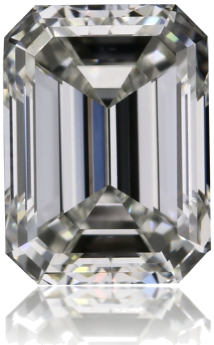 0.48 carat I-VS2 Natūralus Emerald Deimantas (1)