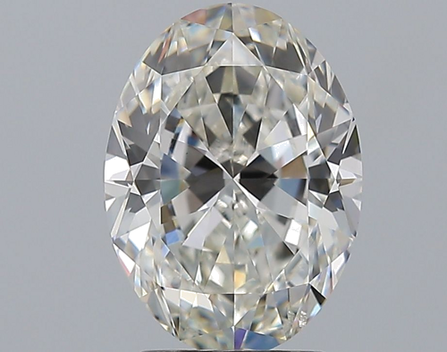 3.01 carat I-SI1 Natūralus Oval Deimantas (1)