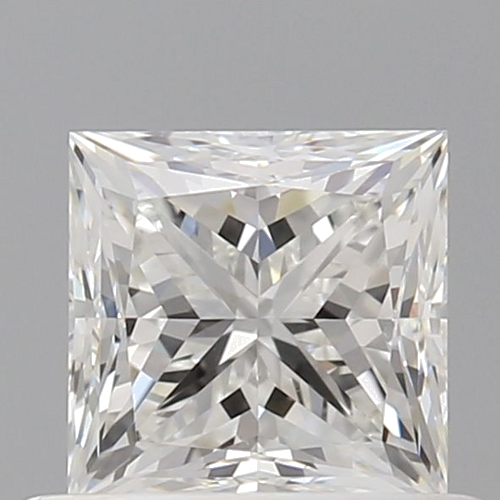 0.7 carat G-VS1 Natūralus Princess Deimantas (1)