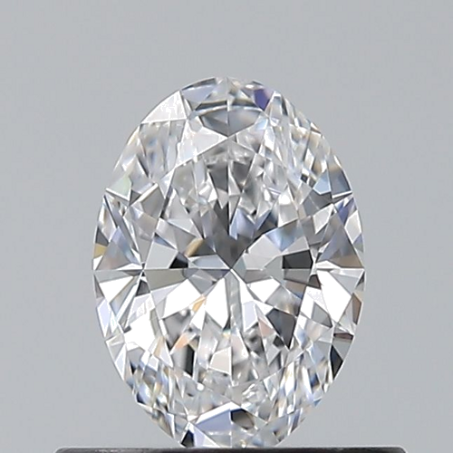 0.5 carat D-VS2 Natūralus Oval Deimantas (1)