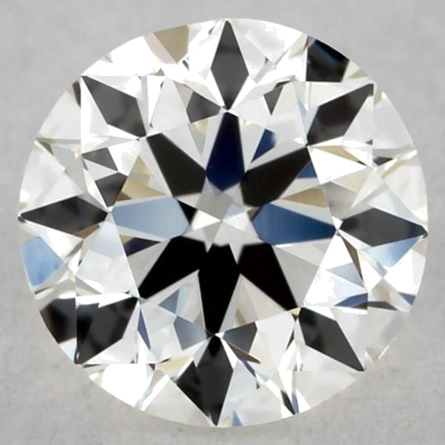 0.5 carat J-VVS2 Excellent cut Natūralus Round Deimantas (1)