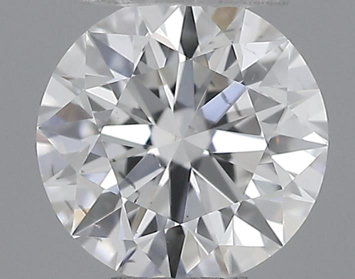 0.42 carat G-SI2 Excellent cut Natūralus Round Deimantas (1)