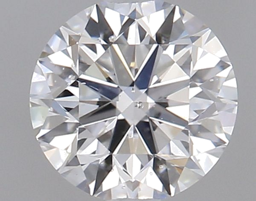 0.62 carat D-SI1 Very Good cut Natūralus Round Deimantas (1)