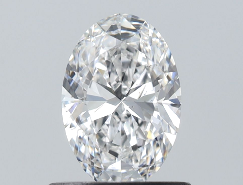 0.7 carat D-SI1 Natūralus Oval Deimantas (1)