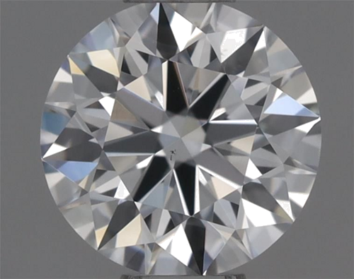 0.37 carat D-VS2 Excellent cut Natūralus Round Deimantas (1)
