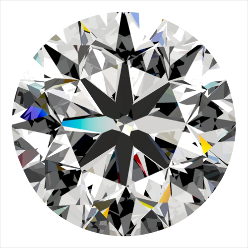 0.4 carat G-SI2 Very Good cut Natūralus Round Deimantas (1)