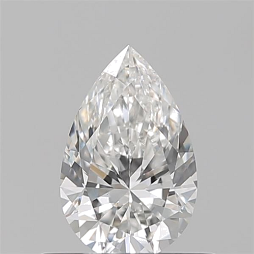 0.5 carat F-VS1 Natūralus Pear Deimantas (1)